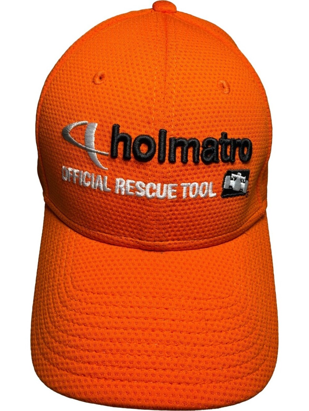 IndyCar Holmatro Official Rescue Tool Hat New Era 9Forty Orange Cap Adjustable